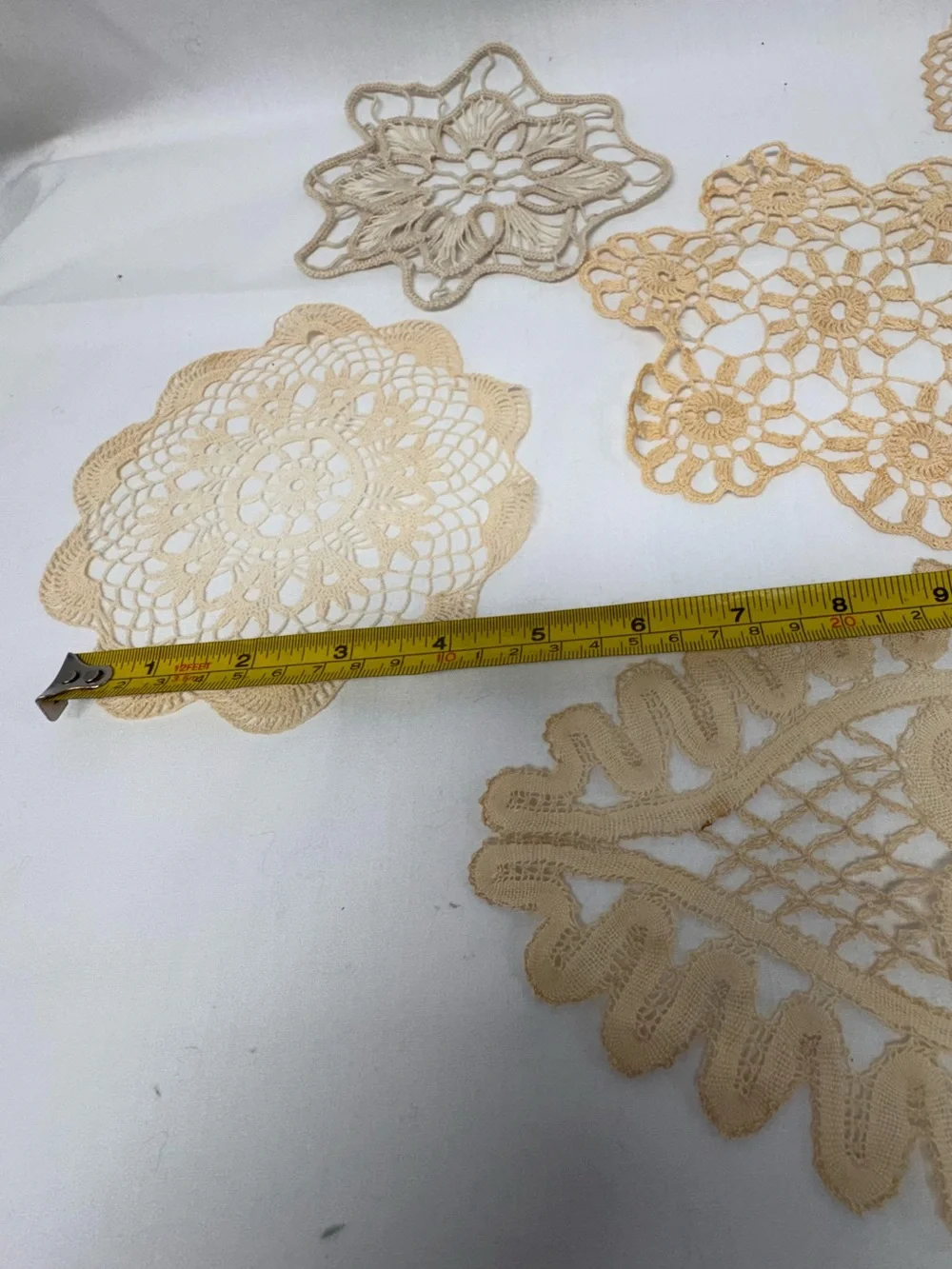 Handmade elegant beige